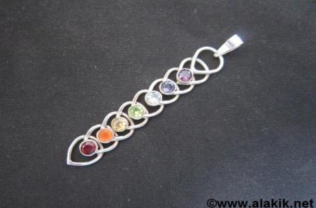 Chakra 925 silver pendant